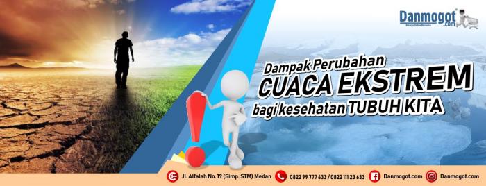 Dampak Perubahan Cuaca Ekstrem Bagi Tubuh Kita