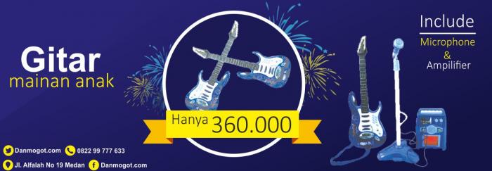 Dengan Harga Murah, Anak Sudah Seperti Seorang Rockstar