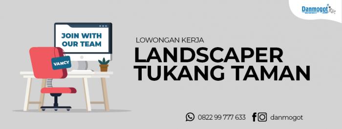 Lowongan Logistik Tukang Taman