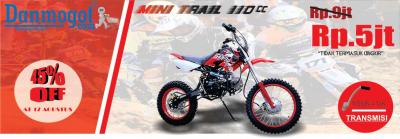 Motor Trail Ini dijual Rp 5 Juta Kondisi Baru