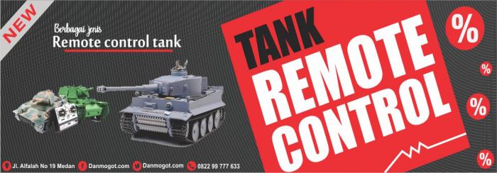 Berbagai jenis remote control tank menarik untuk anak anda