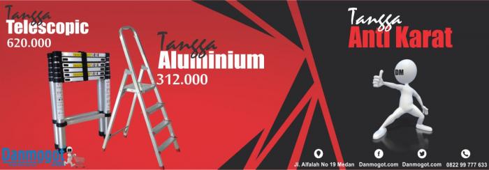 Tangga Aluminium Multifungsi