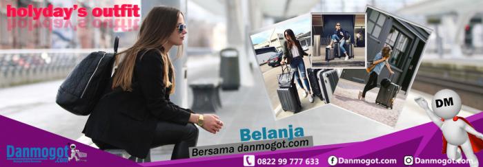 Tetap tampil menawan saat jalan-jalan