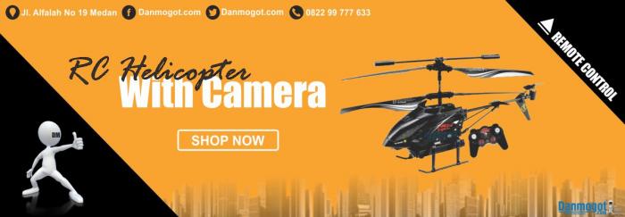 Helikopter Remote Control With Camera